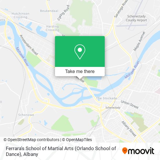 Mapa de Ferrara's School of Martial Arts (Orlando School of Dance)