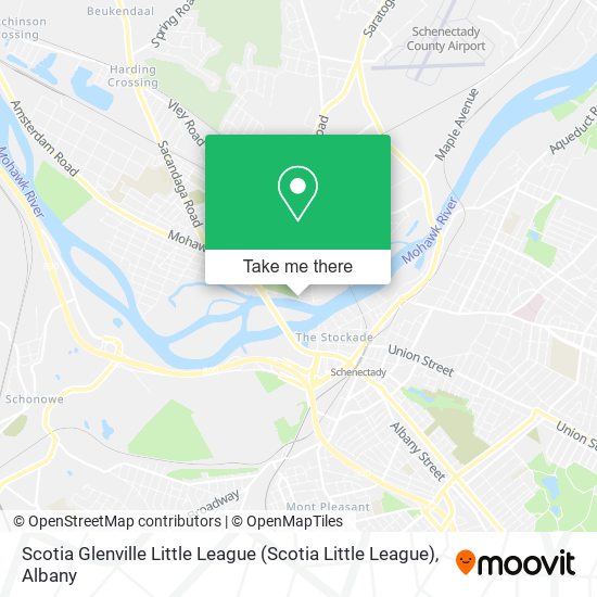 Mapa de Scotia Glenville Little League