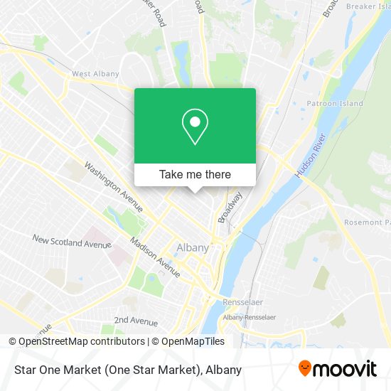 Mapa de Star One Market