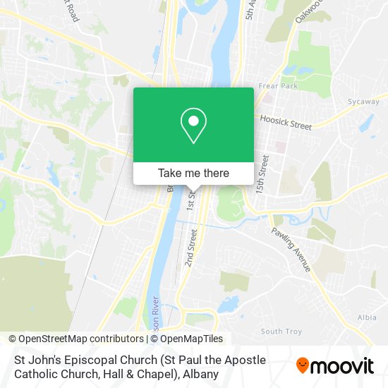 St John's Episcopal Church (St Paul the Apostle Catholic Church, Hall & Chapel) map