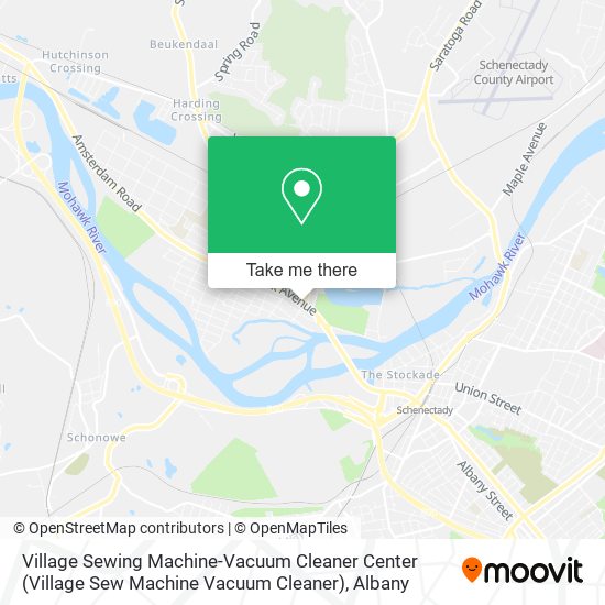 Mapa de Village Sewing Machine-Vacuum Cleaner Center (Village Sew Machine Vacuum Cleaner)