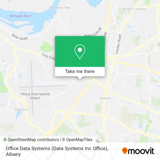 Office Data Systems map