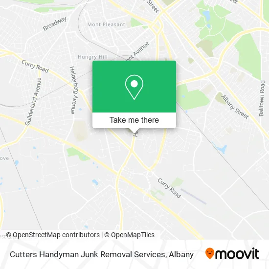Mapa de Cutters Handyman Junk Removal Services