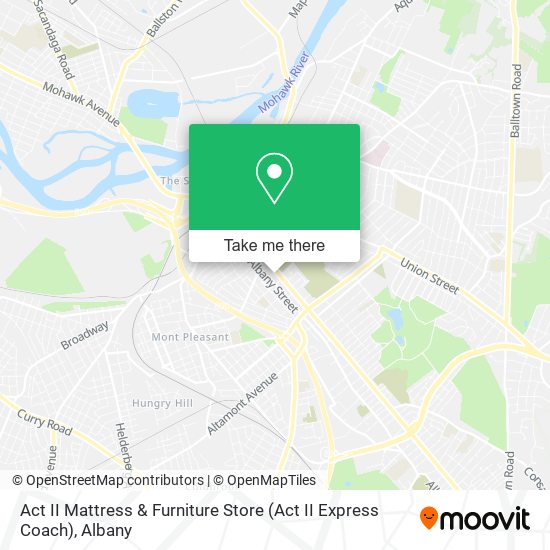 Mapa de Act II Mattress & Furniture Store (Act II Express Coach)