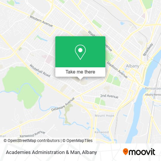 Academies Administration & Man map