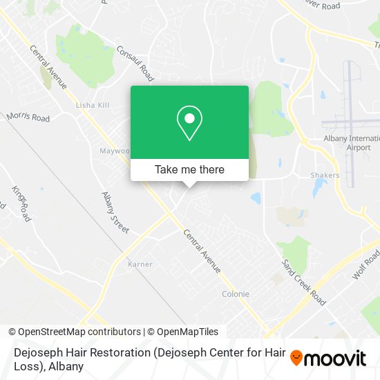 Dejoseph Hair Restoration (Dejoseph Center for Hair Loss) map