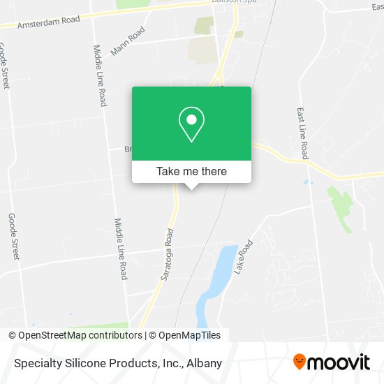 Specialty Silicone Products, Inc. map