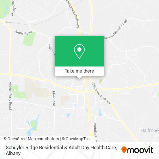 Mapa de Schuyler Ridge Residential & Adult Day Health Care