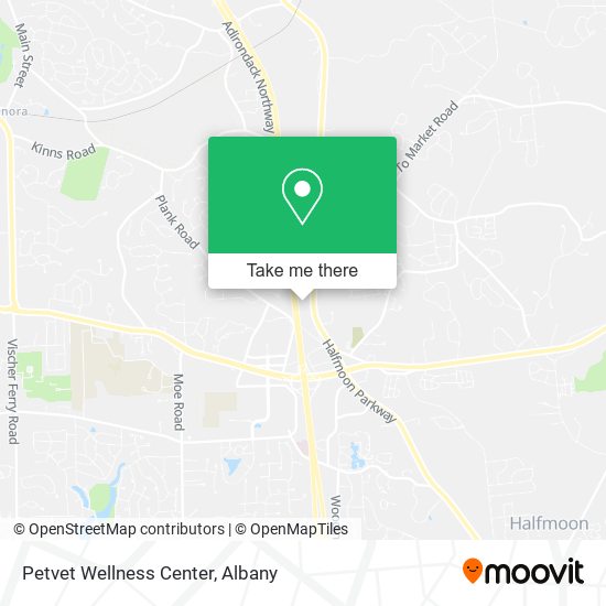 Mapa de Petvet Wellness Center