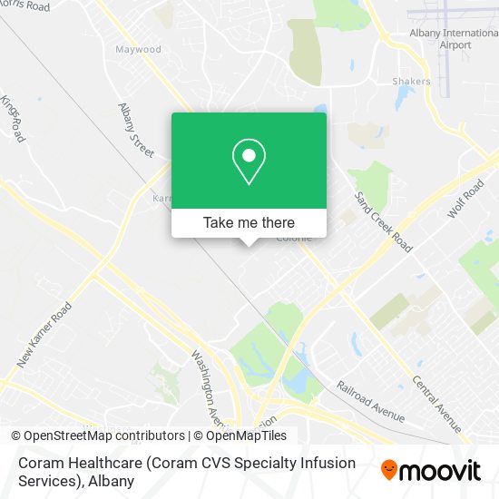 How to get to Coram Healthcare Coram CVS Specialty Infusion