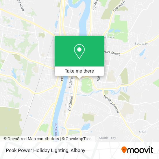 Peak Power Holiday Lighting map