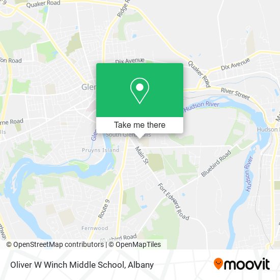 Mapa de Oliver W Winch Middle School