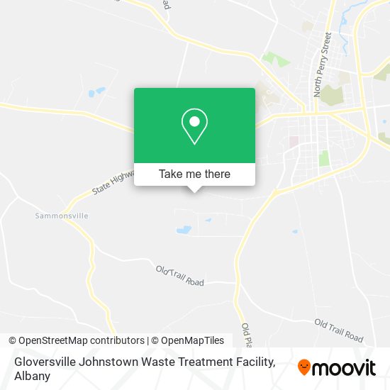 Gloversville Johnstown Waste Treatment Facility map