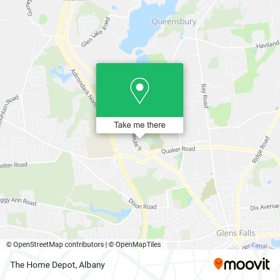 Mapa de The Home Depot