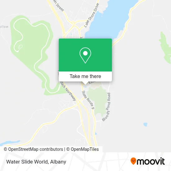 Water Slide World map