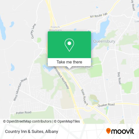 Mapa de Country Inn & Suites