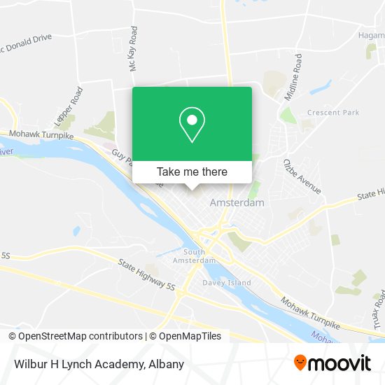 Mapa de Wilbur H Lynch Academy