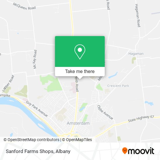 Mapa de Sanford Farms Shops