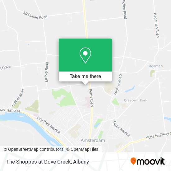 The Shoppes at Dove Creek map