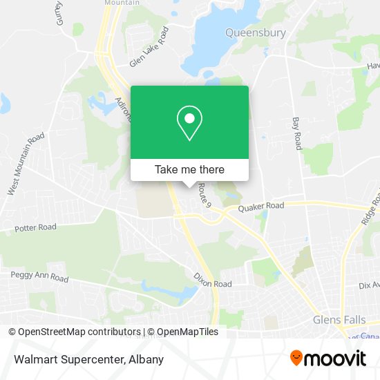 Walmart Supercenter map