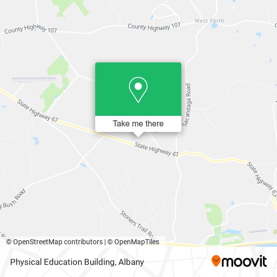 Physical Education Building map