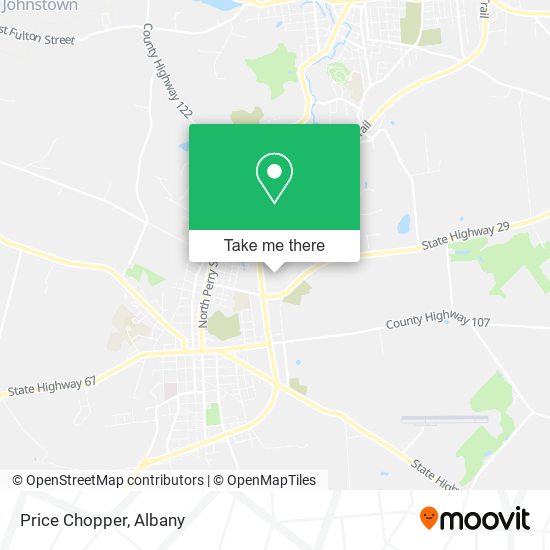Mapa de Price Chopper