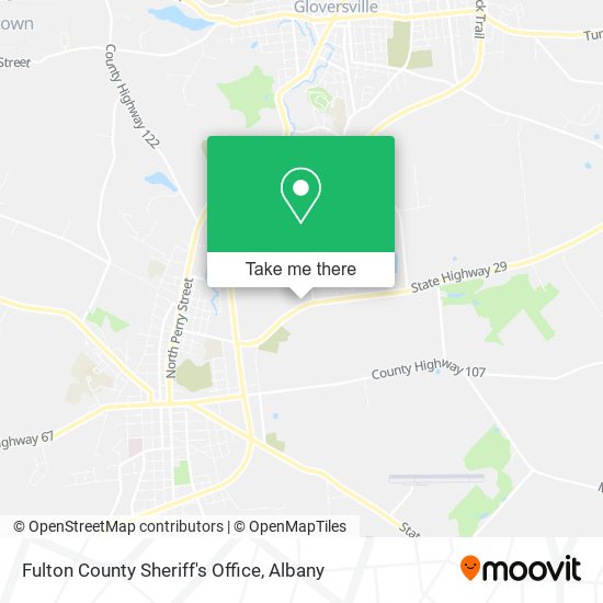 Mapa de Fulton County Sheriff's Office
