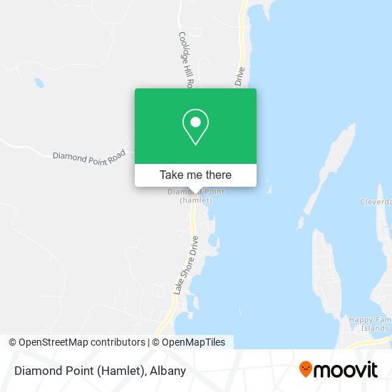 Diamond Point (Hamlet) map