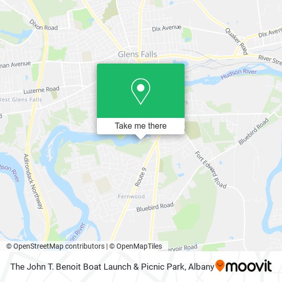 Mapa de The John T. Benoit Boat Launch & Picnic Park