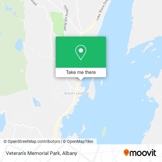 Veteran's Memorial Park map