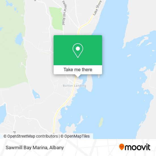 Mapa de Sawmill Bay Marina