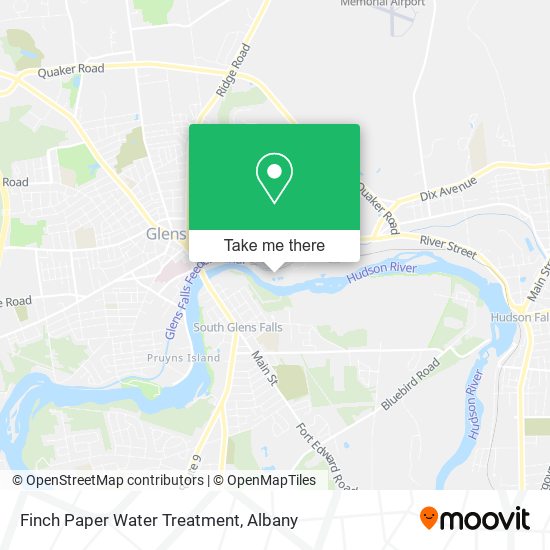 Finch Paper Water Treatment map