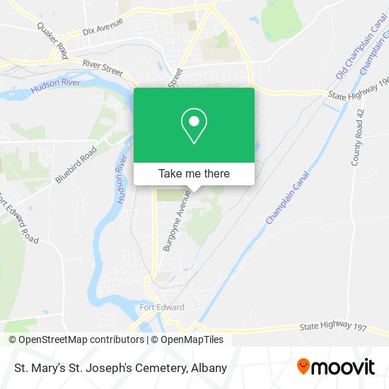Mapa de St. Mary's St. Joseph's Cemetery