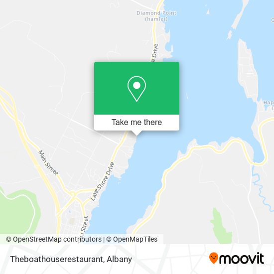 Theboathouserestaurant map