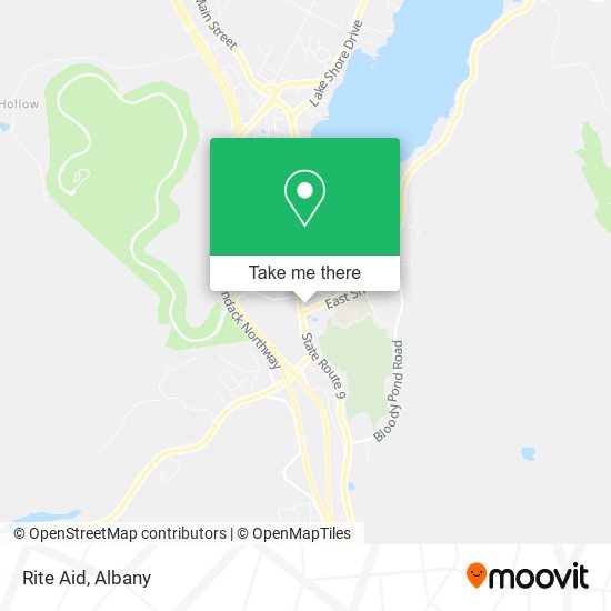 Mapa de Rite Aid