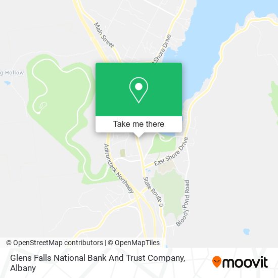 Mapa de Glens Falls National Bank And Trust Company