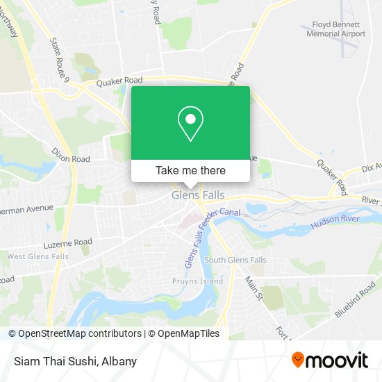 Mapa de Siam Thai Sushi