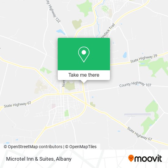 Mapa de Microtel Inn & Suites