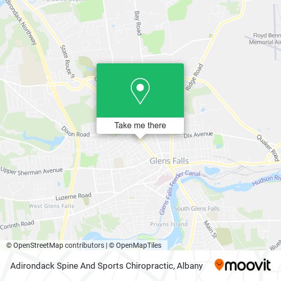 Mapa de Adirondack Spine And Sports Chiropractic