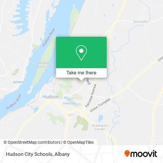 Mapa de Hudson City Schools