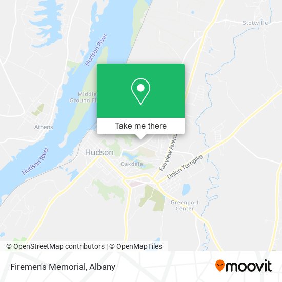 Mapa de Firemen's Memorial