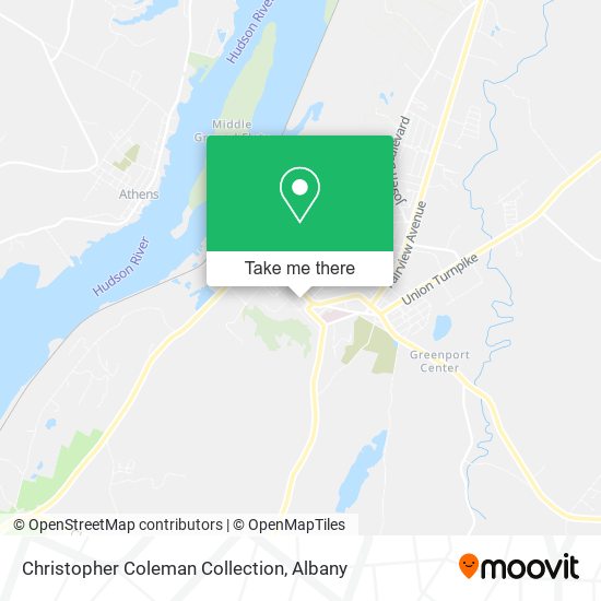 Christopher Coleman Collection map