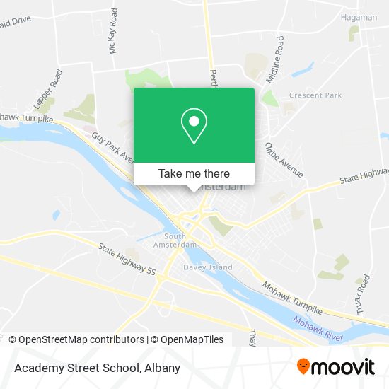 Mapa de Academy Street School