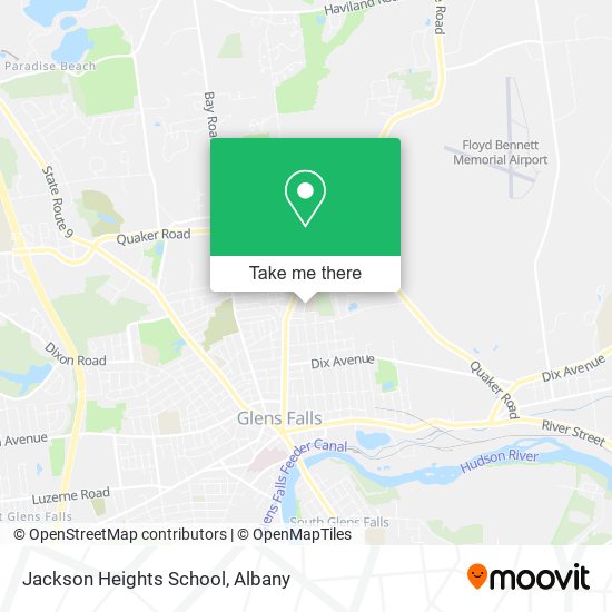 Jackson Heights School map