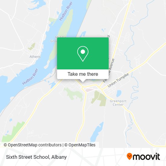 Mapa de Sixth Street School
