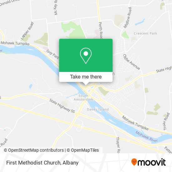 Mapa de First Methodist Church