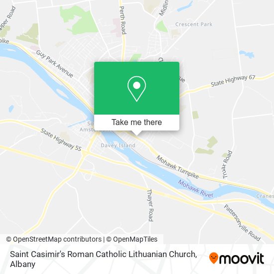 Saint Casimir's Roman Catholic Lithuanian Church map