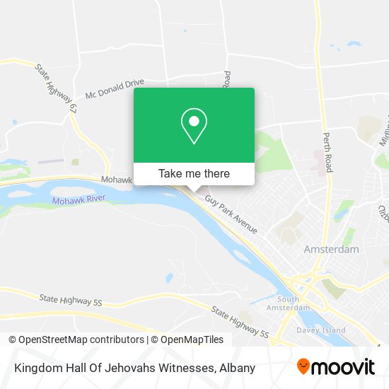 Kingdom Hall Of Jehovahs Witnesses map