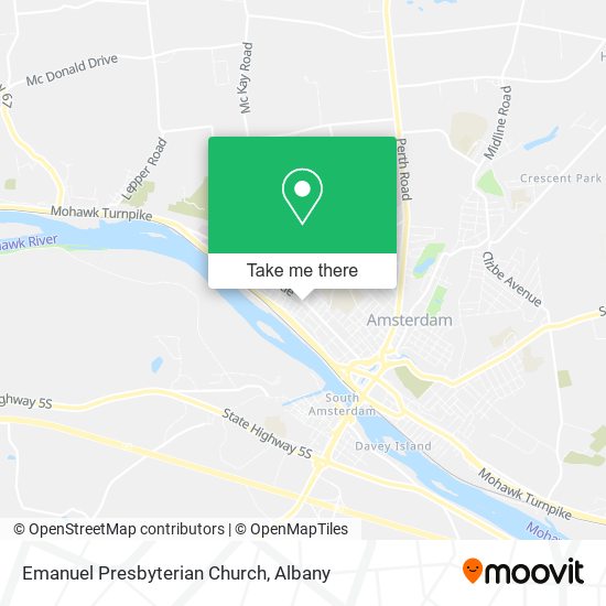 Emanuel Presbyterian Church map
