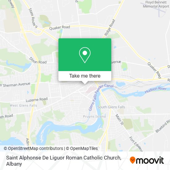 Saint Alphonse De Liguor Roman Catholic Church map